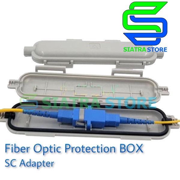 Fiber Optic Protection BOX SC Adapter |FTTH Waterproof Join BOX