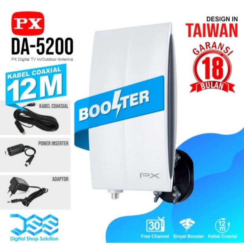 Antena PX Digital Antena Digital Antena Booster LED HD UHD TV