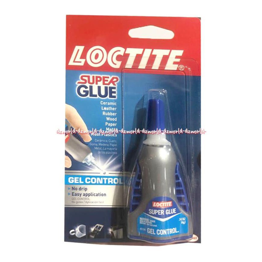 

PROMO Loctite Super Glue Gel Control Lem Serbaguna Perekat Multifungsi 4gr