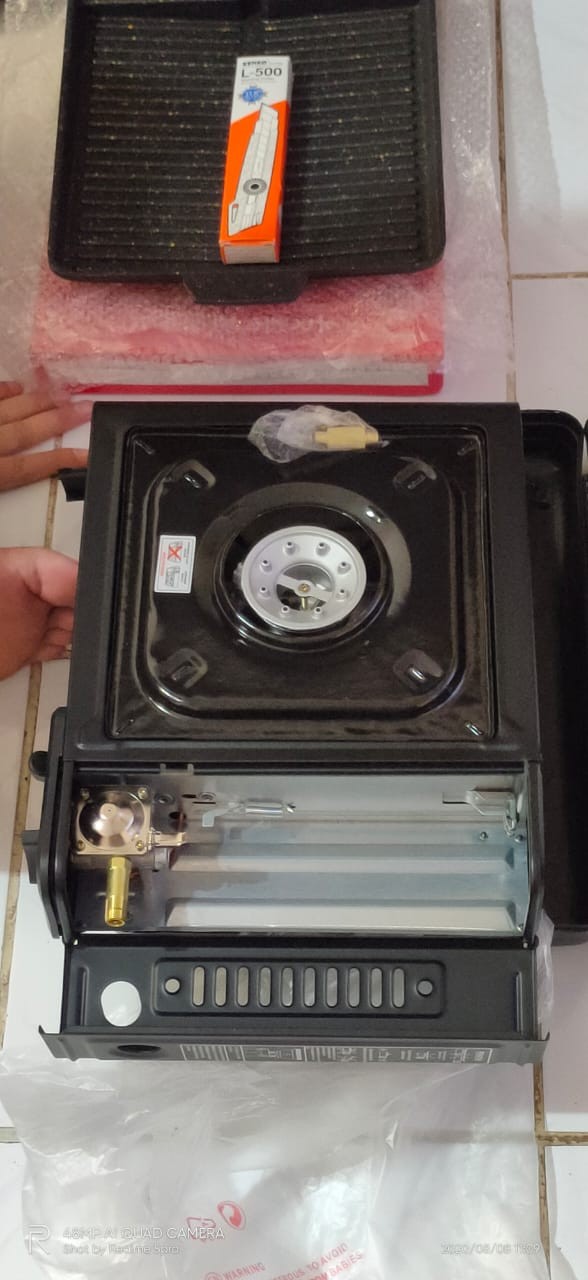 Bisa Cod Bayar Di Tempat Niko Kompor Portable 2 In 1 Gas Kaleng /elpiji 3 Kg & 12kg 2in1 Nk 268