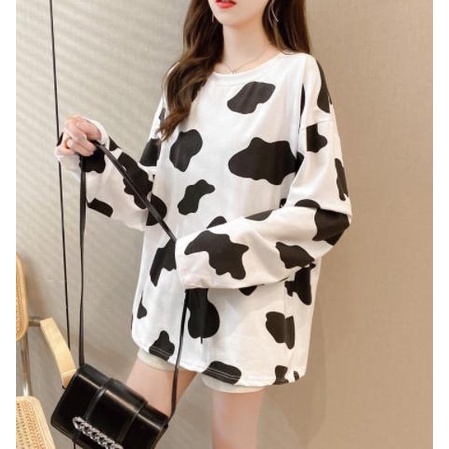 Kaos Shirt / Fashion Wanita / Import /Baju Blus Putih Oversized PromoR28C