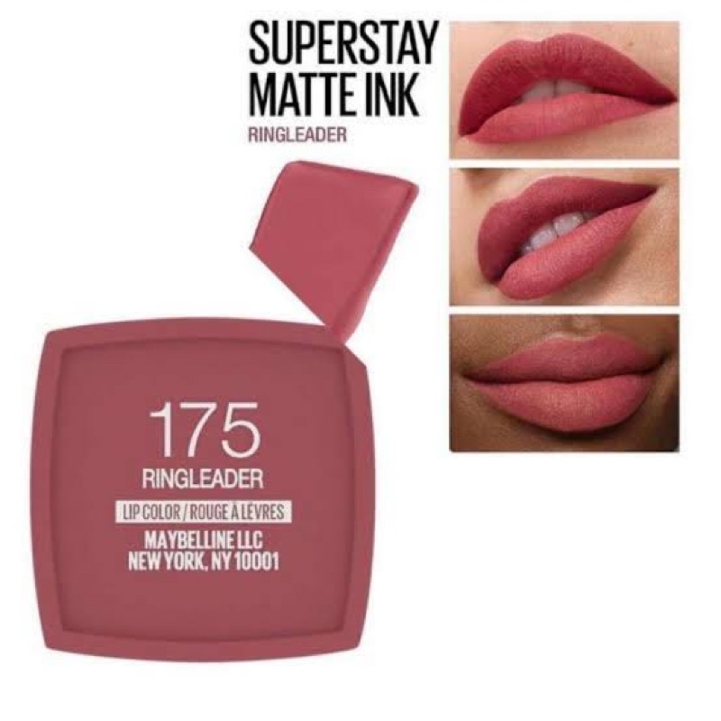 MAYBELLINE SUPERSTAY MATTE INK 175 RINGLEADER