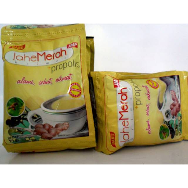 

Minuman Kesehatan Herbal (Jahe Merah Plus Propolis)