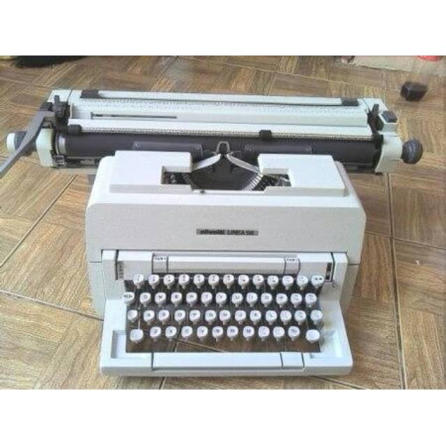 OLIVETTI LINEA 98 -18&quot; inc size A3-Double Folio/MESIN TIK/KETIK MANUAL