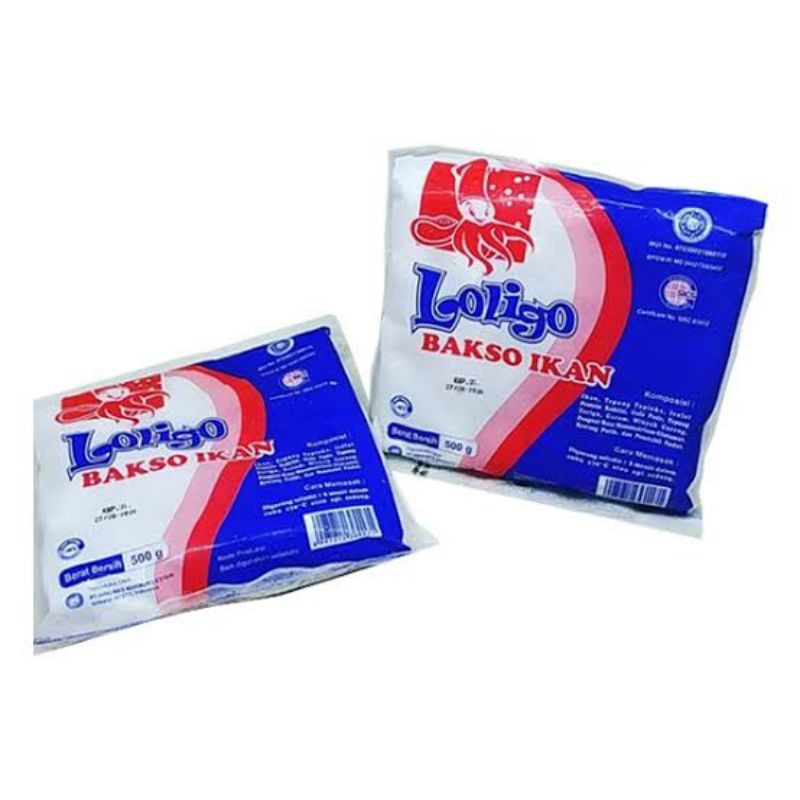 bakso ikan loligo