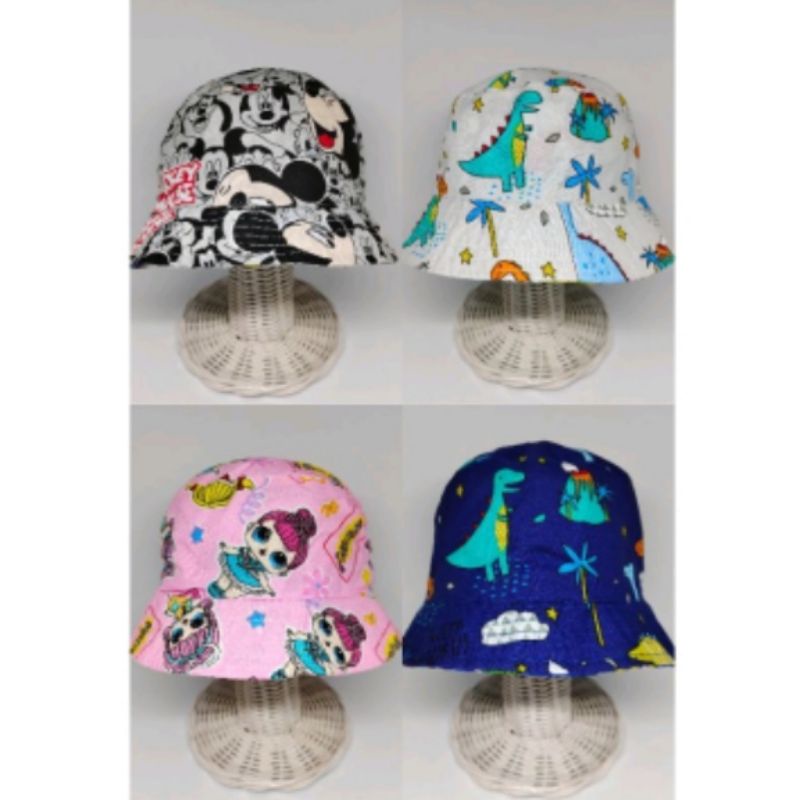 TOPI ANAK TOPI BUCKET HAT ANAK TOPI ANAK MURAH TOPI ANAK KEKINIAN