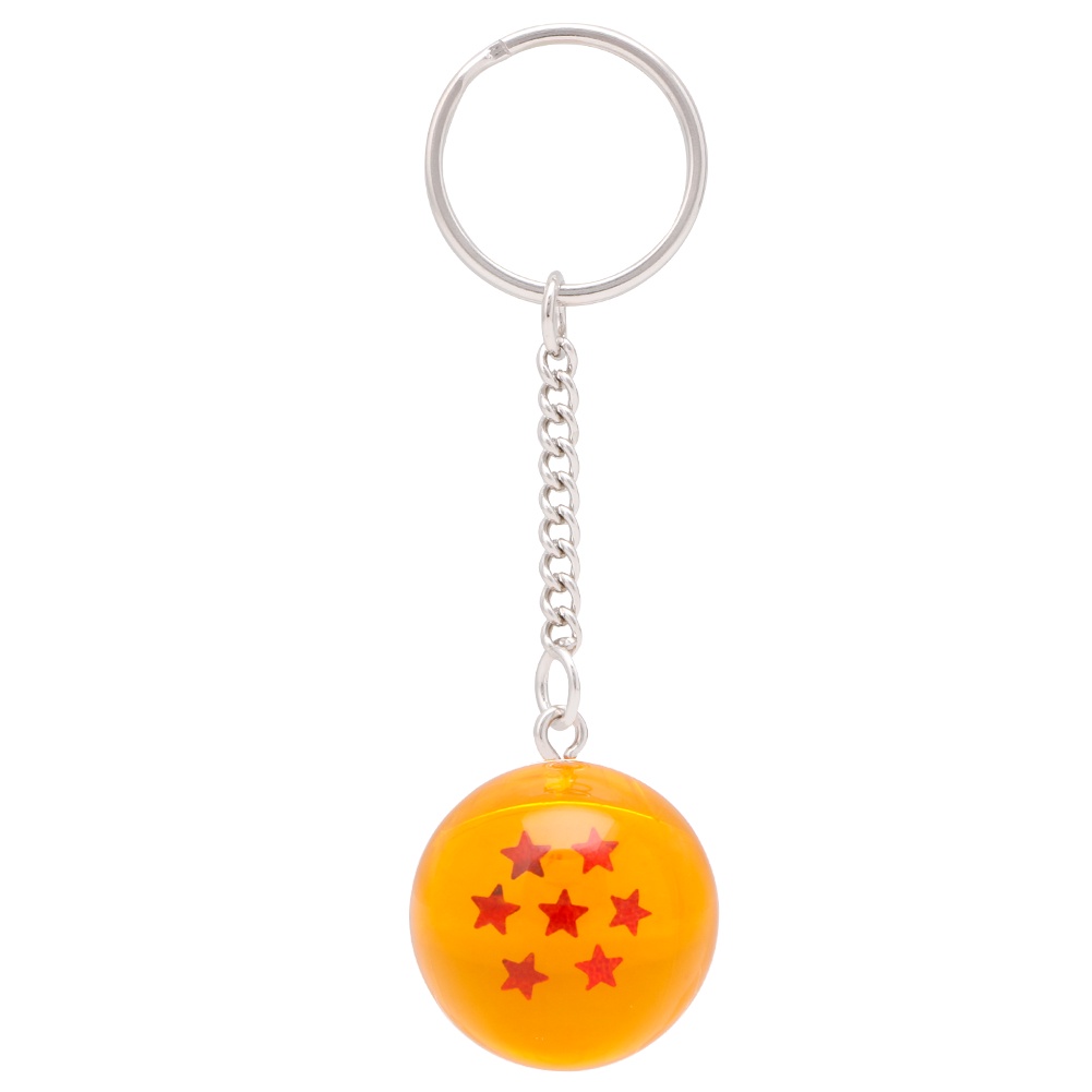 SIY  Cosplay 7 Stars Crystal Ball Keychain Keyring Pendant Gifts