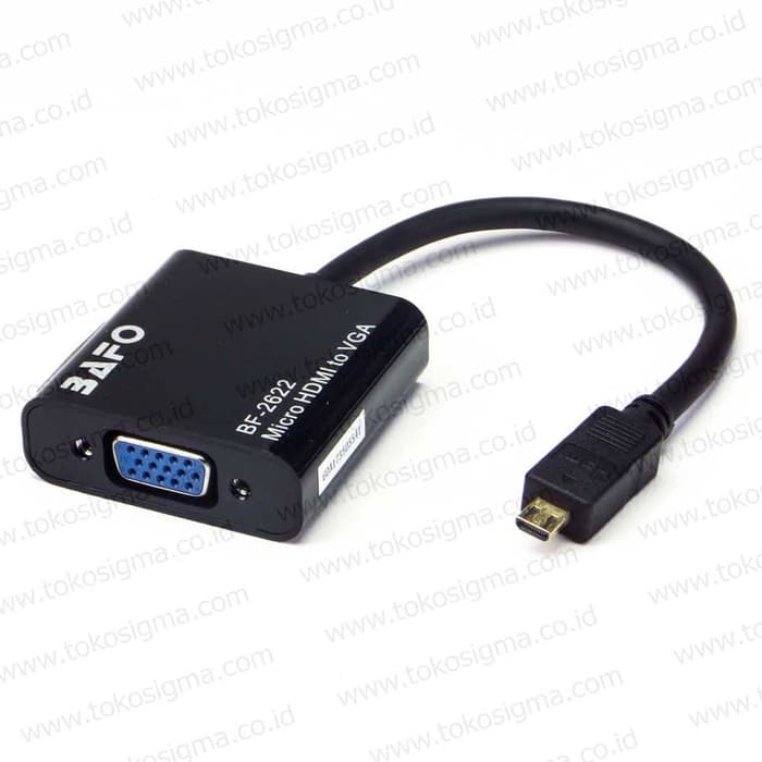 BAFO BF-2622 MICRO HDMI to VGA with AUDIO ADAPTER