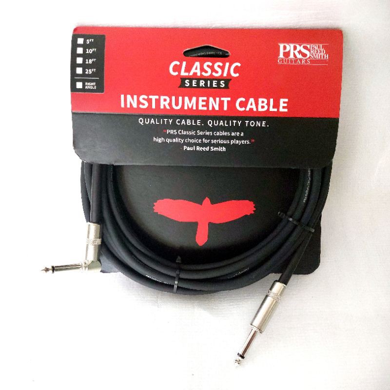 kabel jack gitar dan bass prs classic series original