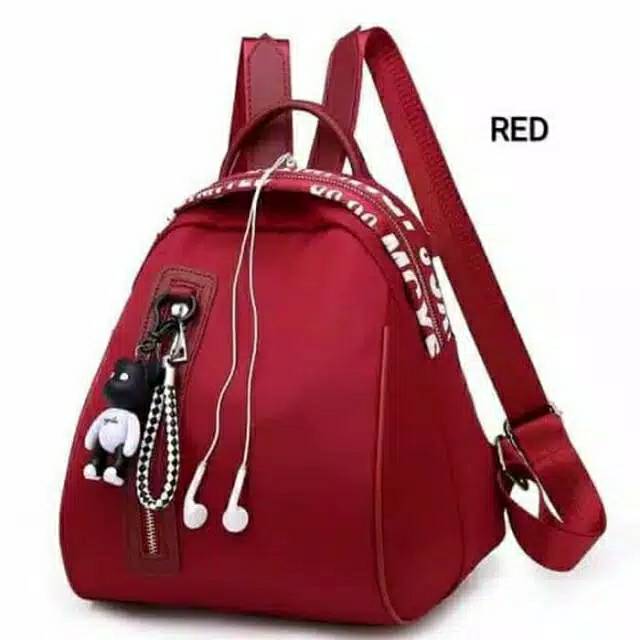 Tas ransel wanita lucu, ala korea