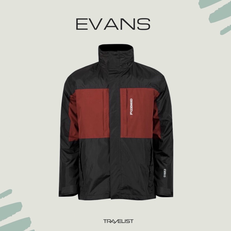 Cozmeed Evans Jacket / jaket gunung / jaket pria / jaket motor / jaket waterproof / jaket cozmeed