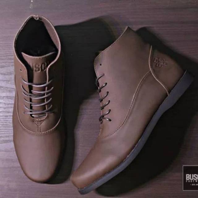  Sepatu  Semi Boots  Casual Pria BUSCH Razor Original Ftwr 