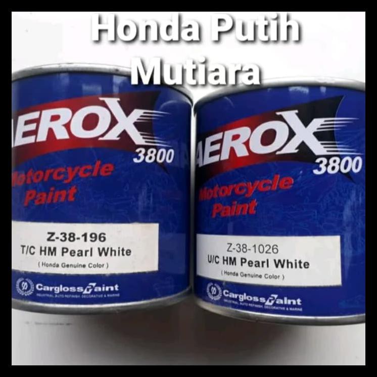 GRATIS ONGKIR CAT MANUAL WARNA ORIGINAL HONDA PCX VARIO150 CBR PUTIH MUTIARA 