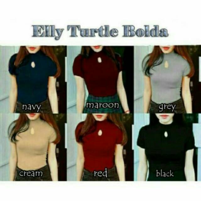 Atasan rajut baju bolong dada