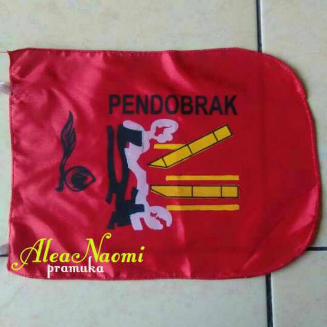 Bendera pramuka bendera sangga pendobrak berkwalitas