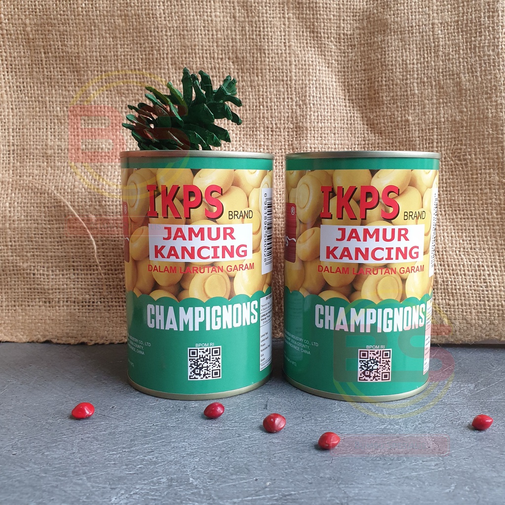 Champignon Kaleng / IKPS Jamur Champignon / Jamur Kancing 425gr