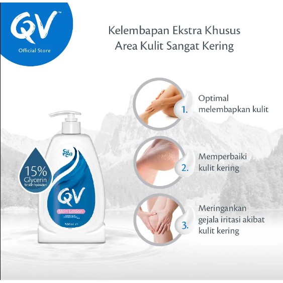QV Skin Lotion Replenishes Dry Skin 250ml