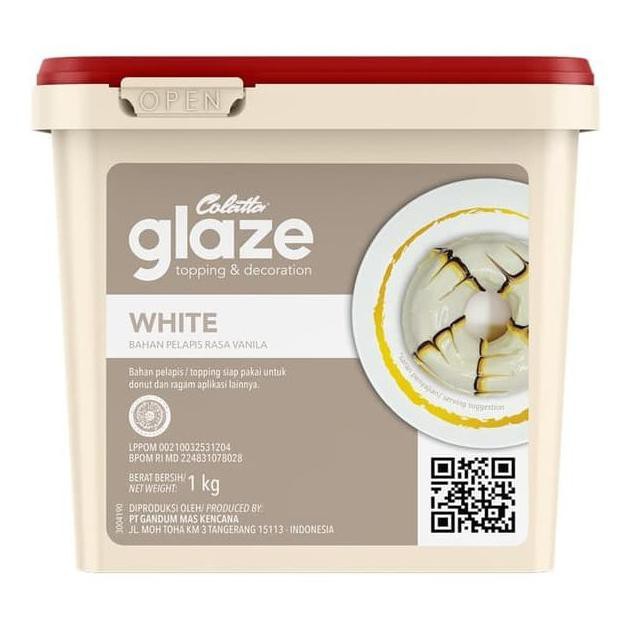 

COLATTA GLAZE 5 KG NEW PACKAGING - WHITE CHOCOLATE