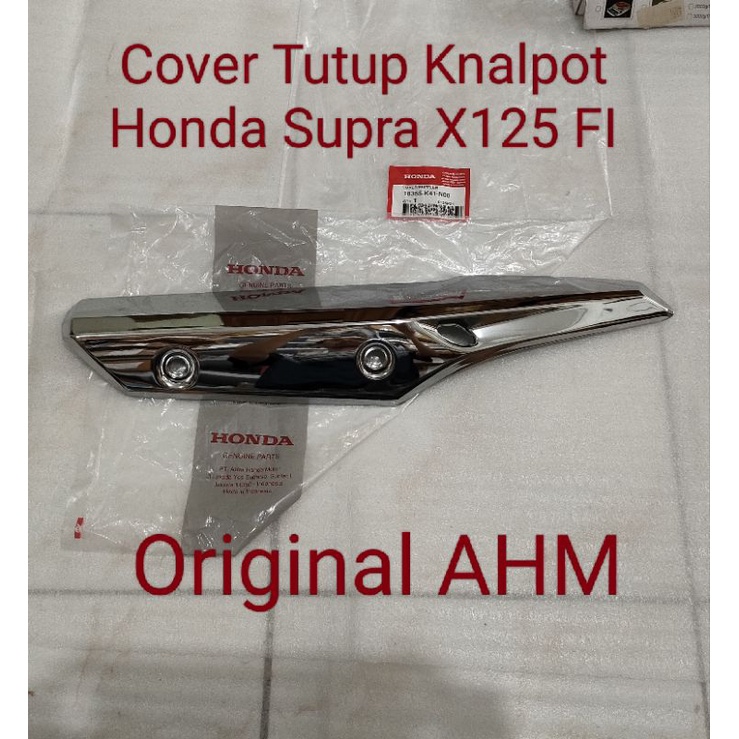 Cover Tutup Knalpot Honda Supra X125 FI Ori AHM 18355K41N00