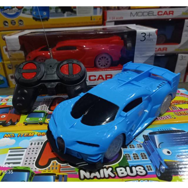 Pr 17491 mainan mobil mobilan remote bugatti veyron scala 1:24 /mobil rc car remote bugatti veyron