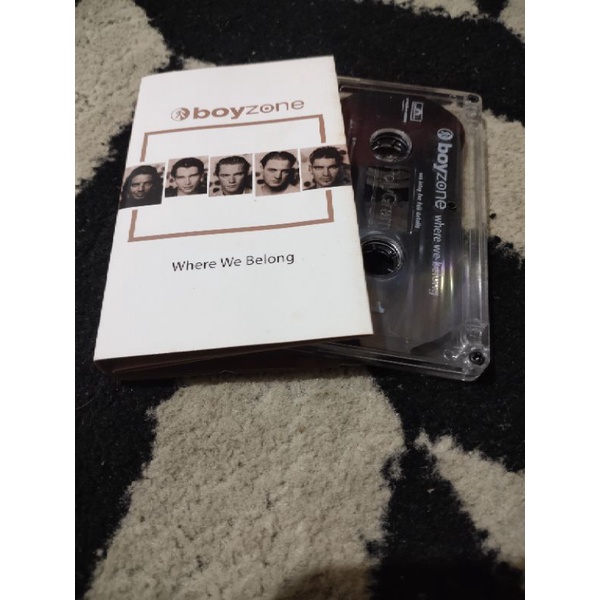 kaset pita boyzone / where we belong (import)