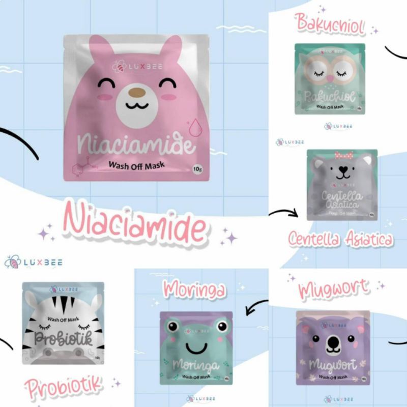 Luxbee Masker wajah