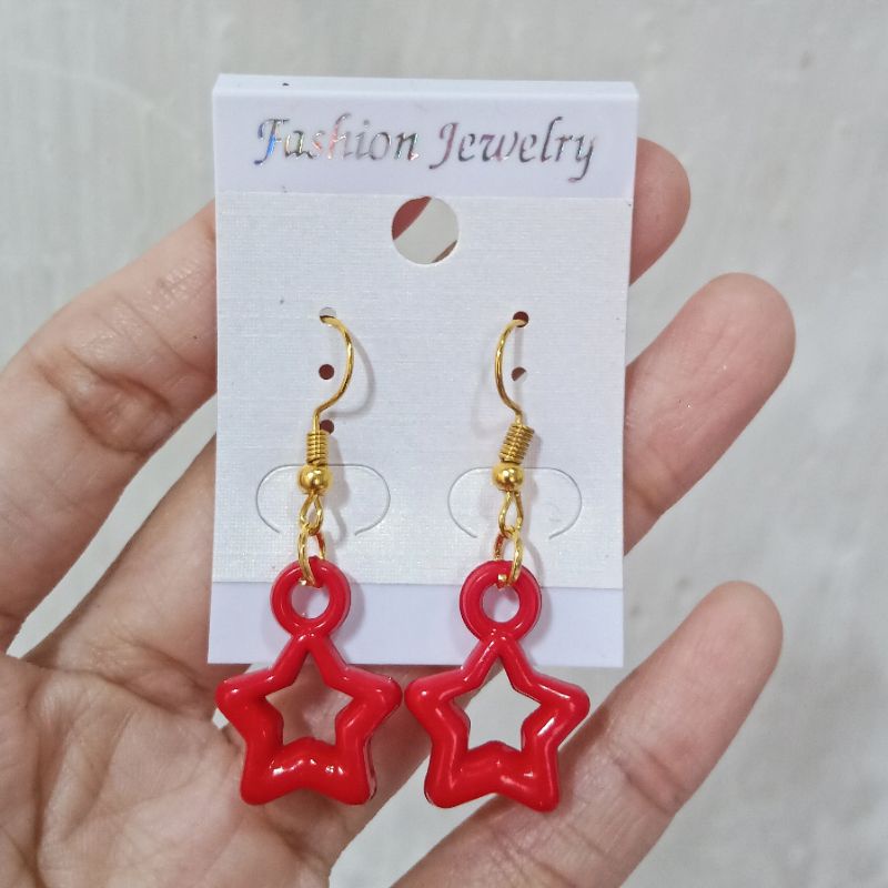 Anting Bunga Anting Huruf Anting Bintang Anting Inisial