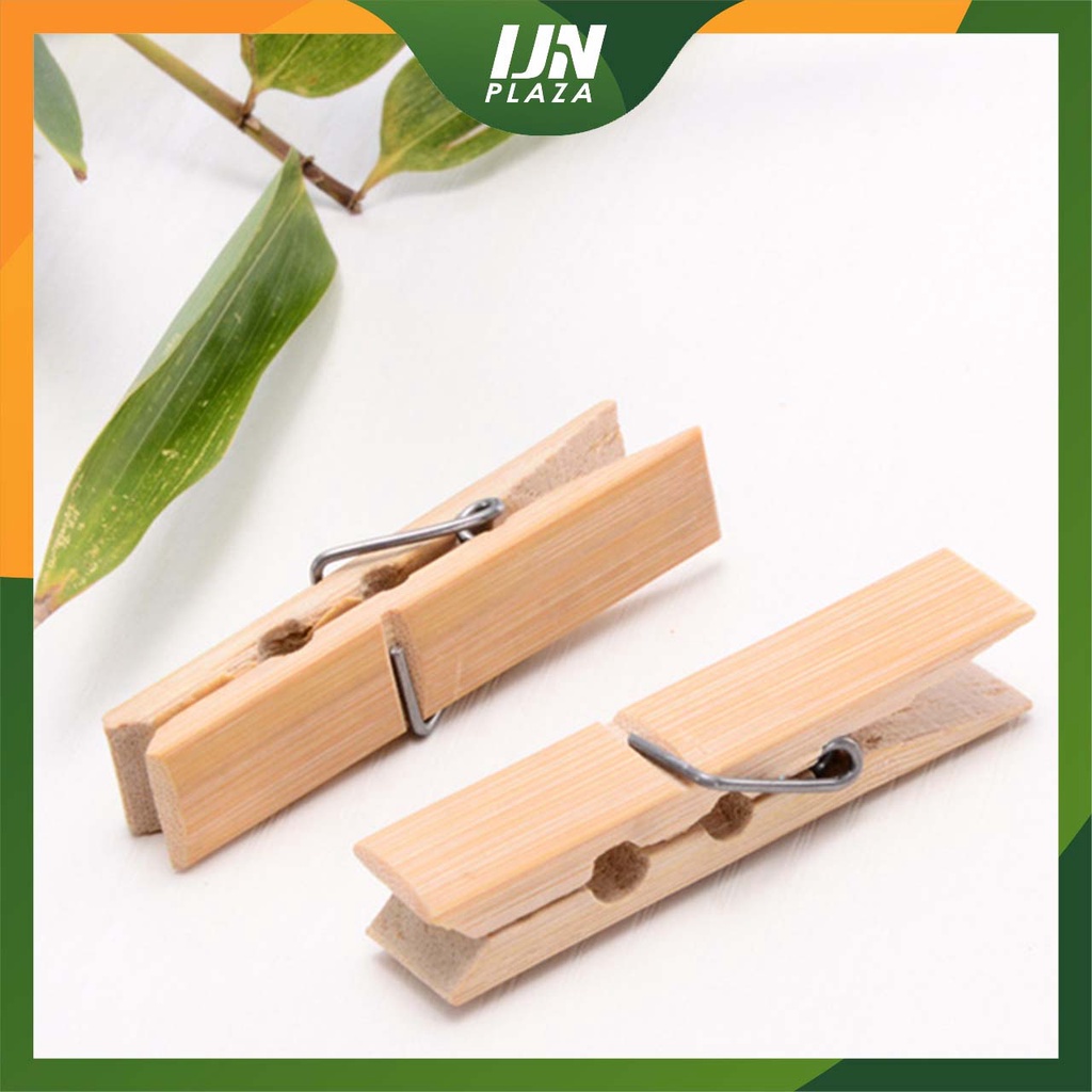 ❤ IJN ❤ 6 CM JEPITAN KAYU (20 PCS) | WOODEN CLIP | JEPIT FOTO POLAROID | WOODEN CLIP WARNA KAYU