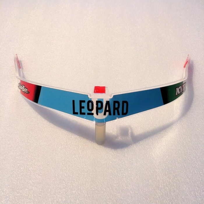 Spoiler Variasi KYT TT Course Motif Dalla Porta Leopard