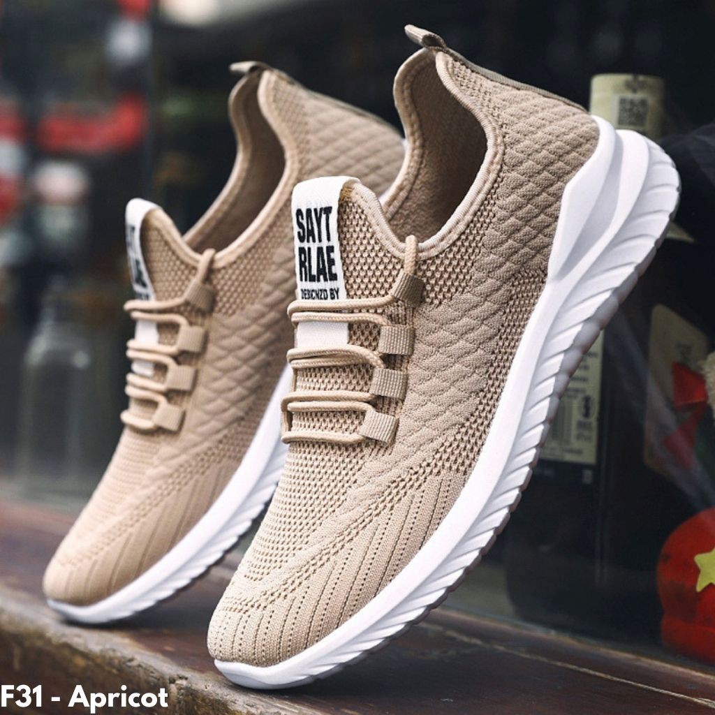 SEPATU SNEAKERS PRIA LARI IMPORT CANVAS NYAMAN SOLE KARET REMAJA DEWASA CASUAL HITAM IMPORT F31