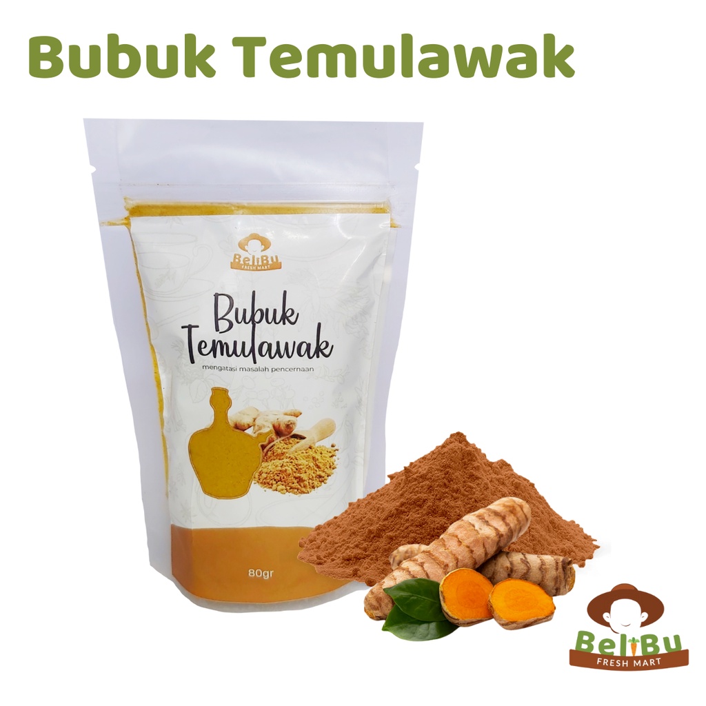 

Bubuk Temulawak - untuk Pencernaan 100 gr- BeliBu Fres Mart