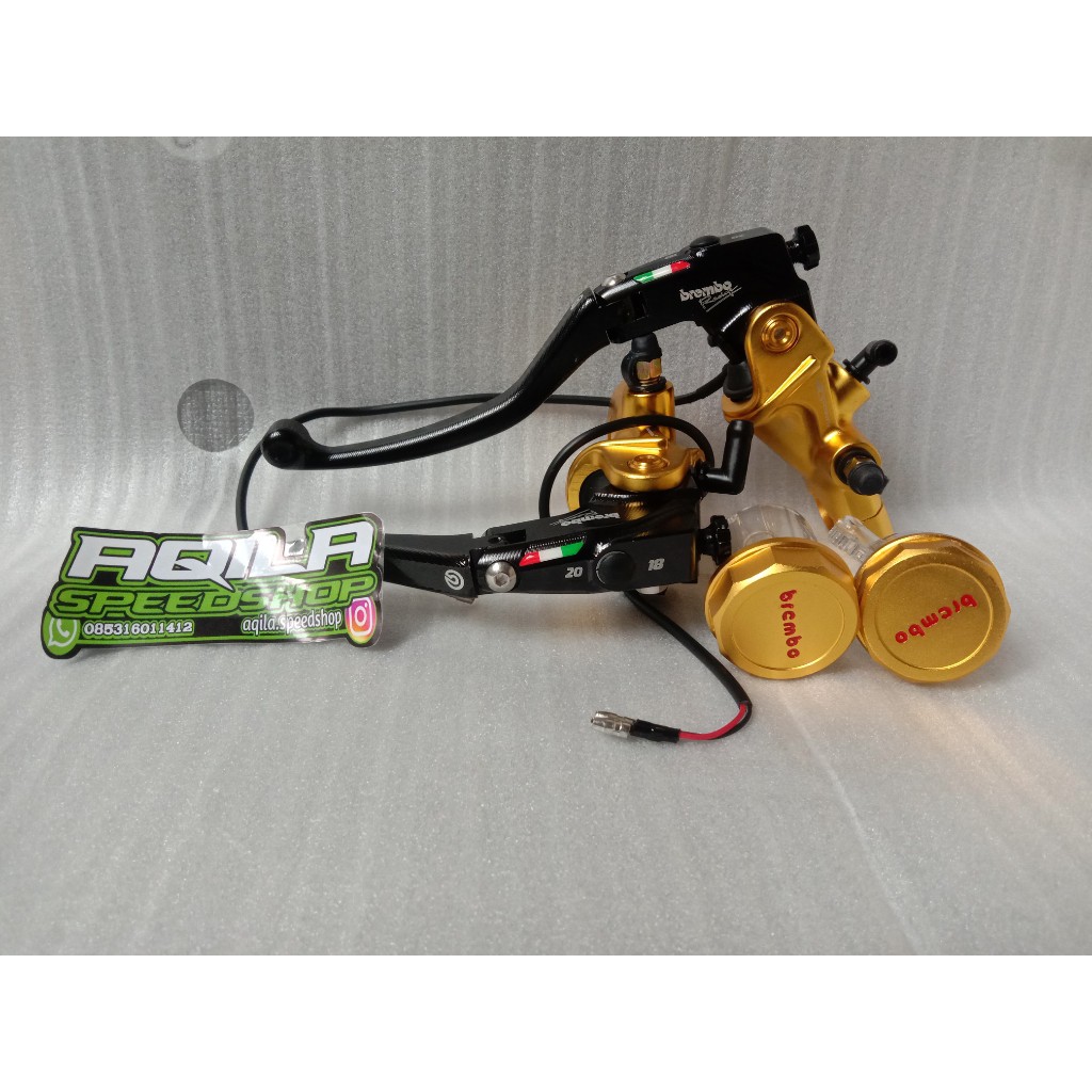 Master Rem Brembo RCS 19 Cosracosta PCX-Nmax-Xmax-Adv dan Kopling Hidrolik