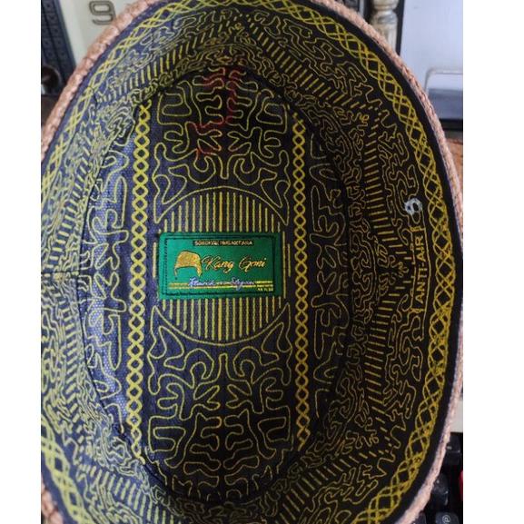 PECI GONI / KANG GONI / PECI RAJUT GONI / SONGKOK GONI / KOPYAH GONI POLOS MURAH "MA.25Au22ᵛ"