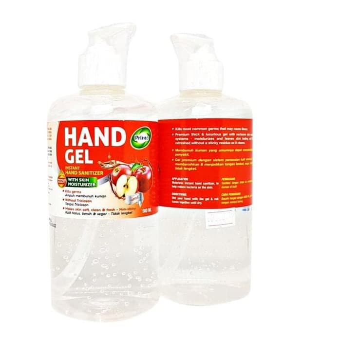 Primo Hand Gel Sanitizer Apple 1000ml Antiseptik Pembersih Tangan