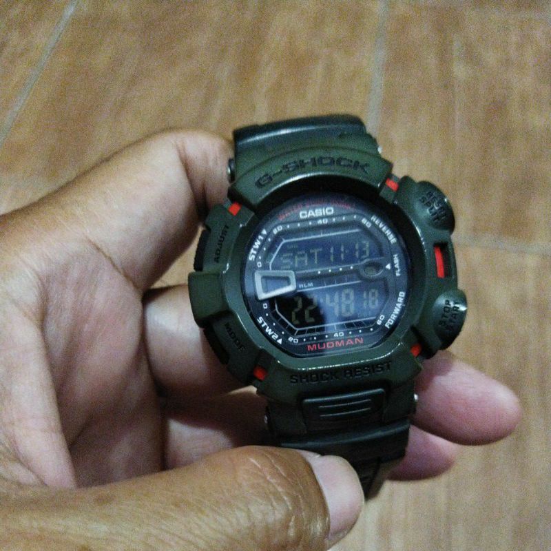 jam tangan GSHOCK G-9000 original second alias bekas