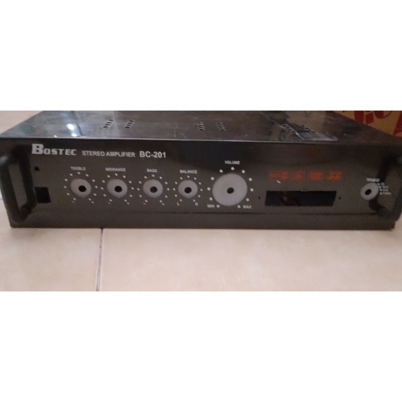 BOX AMPLIFIER BC-201 BOSTEC
