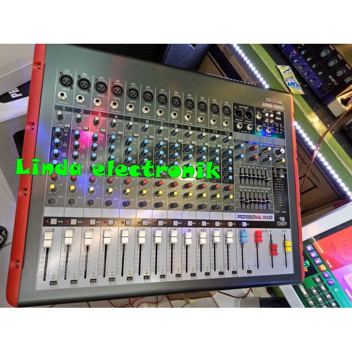 Profesional Power Mixer Cleve Audio 12channel APM 1250