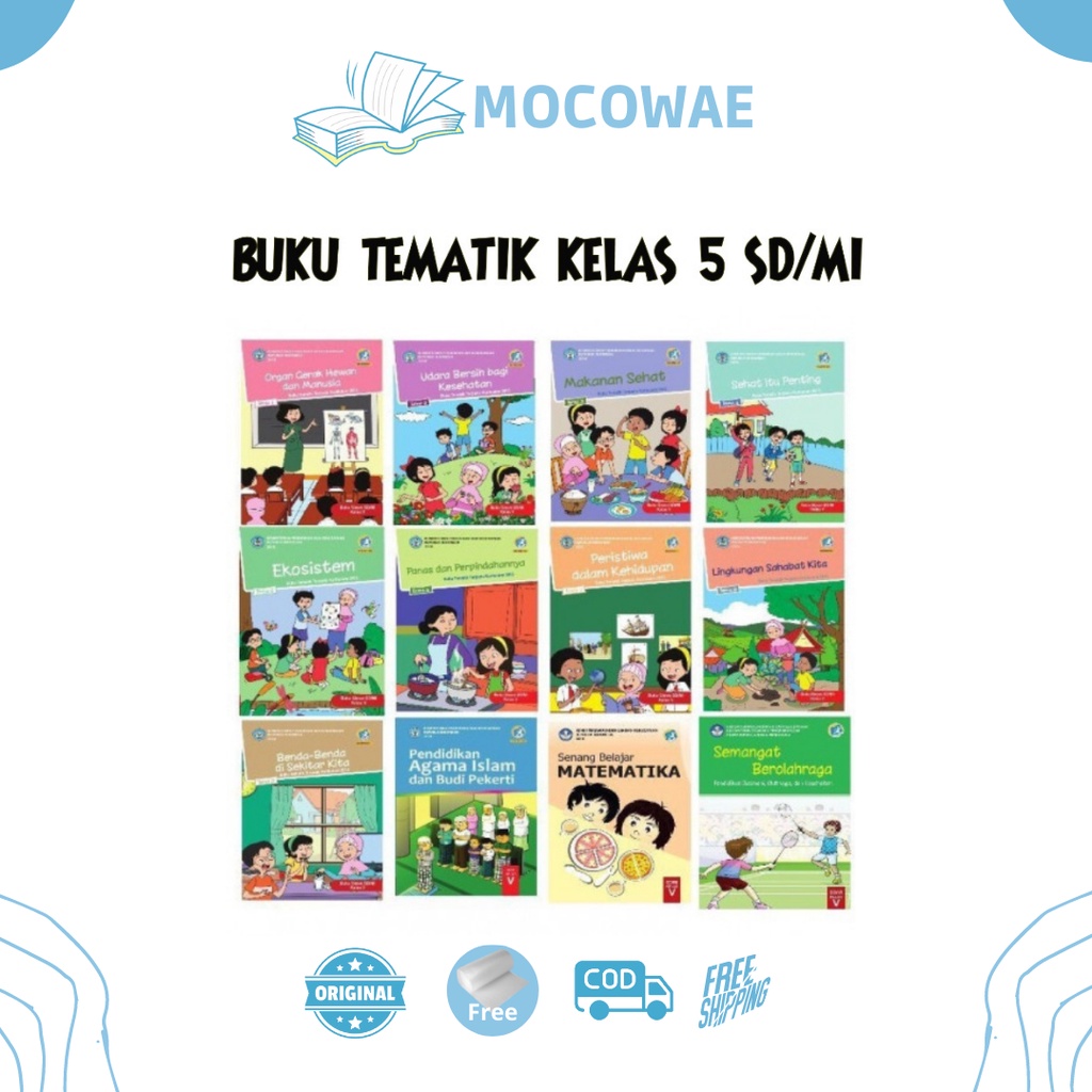 Buku Tematik SD Kelas 5 Buku Tematik Kelas 5 SD MI Buku Tematik Dikbud Siswa SD K13 Kelas 5