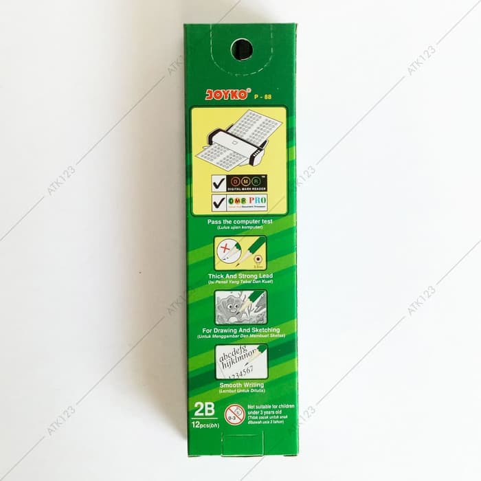 

Dijual Pensil 2B Joyko P 88 Limited
