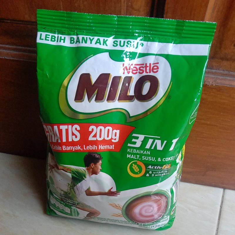 PROMO Milo 3 in 1 - 1 Kg (800gr + 200gr)