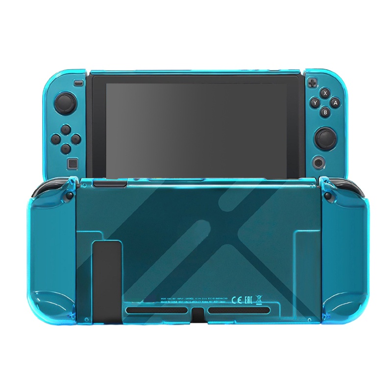 Btsg Shockproof Pelindung Hard Shell Case Cover Kulit Saklar Aksesoris Dockable Case Cover Untuk Switch Tembus