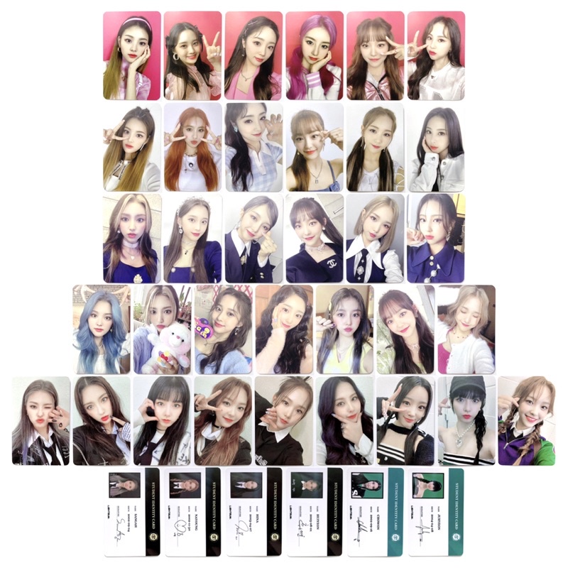 Juhyeon Sangah Chowon Nayoung Hina Yujeong Huiyeon Jian - Lightsum - Official Photocard