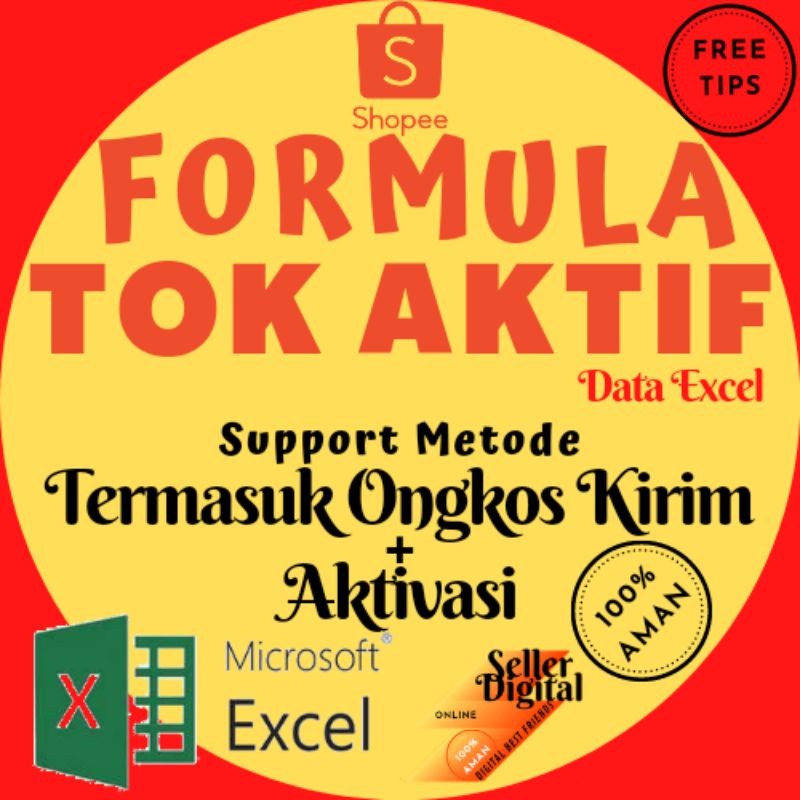Data TOK AKTIF Formula Login TOK Sudah Aktif Termasuk Ongkos Kirim