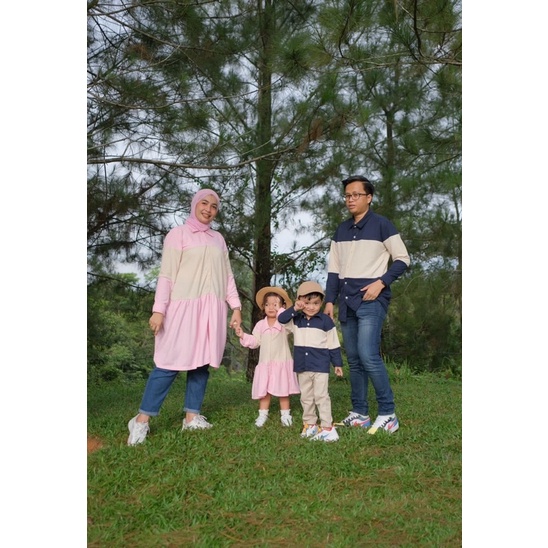 ADRIES Series Family MOM and DAD / Baju Couple Keluarga