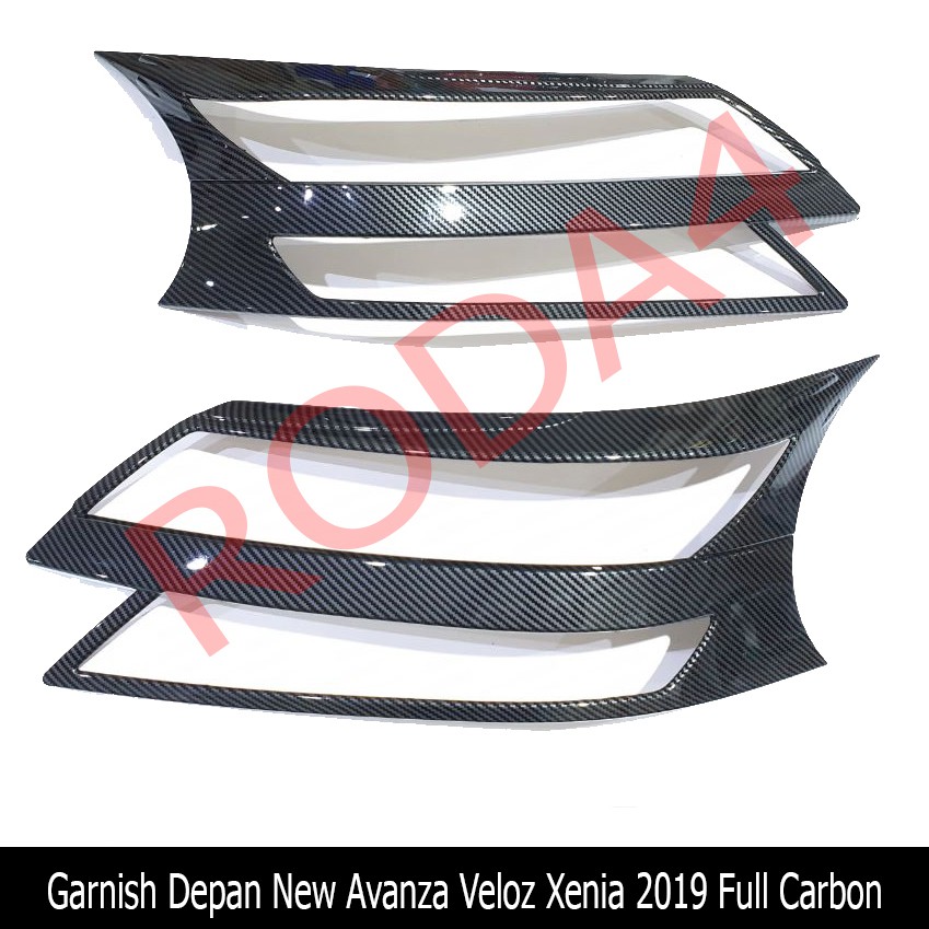 Garnish Lampu Depan Dan Sein New Avanza Veloz Xenia 2019 Carbon