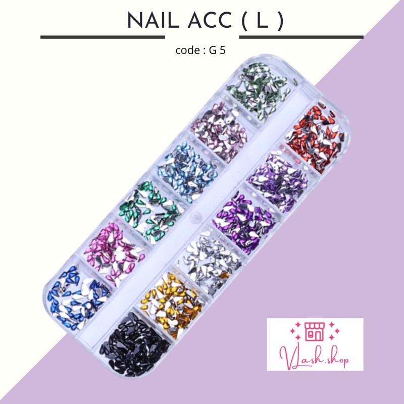 1 - 17 - NAIL ACCESORIES ( L ) - HIASAN NAIL ART