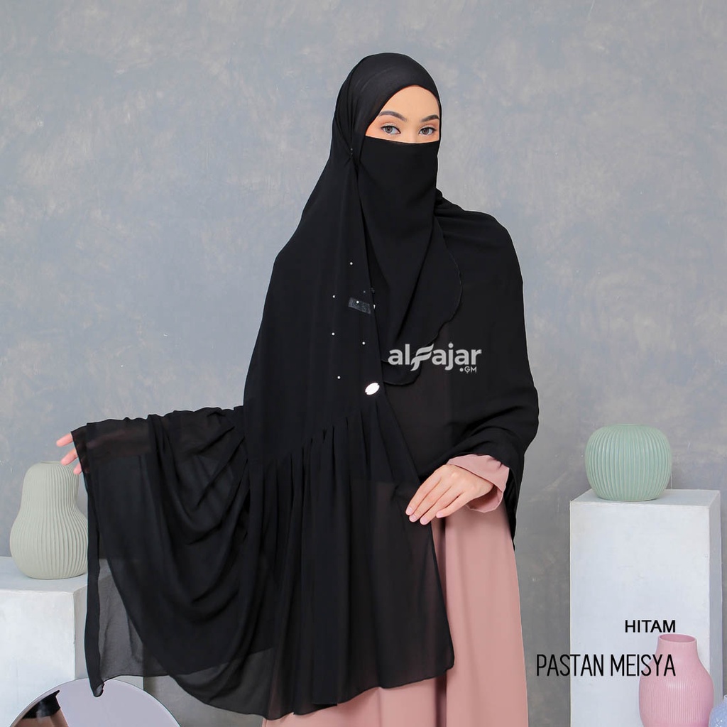 Jilbab Pasmina Instan Ceruty Babydoll MEISYA by Alfajar Free Cadar