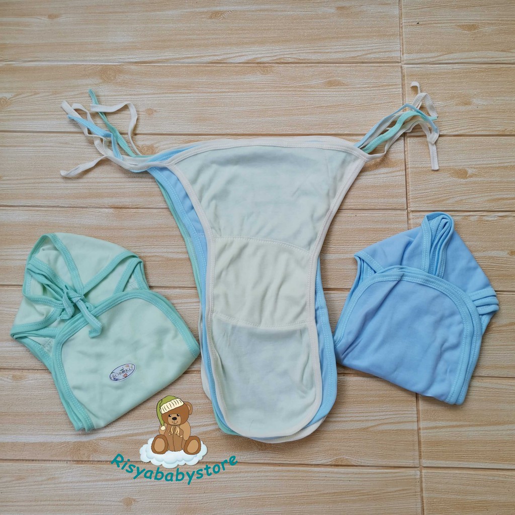 12pcs/ 6pcs popok tali bayi baru lahir/ popok kain bayi newborn