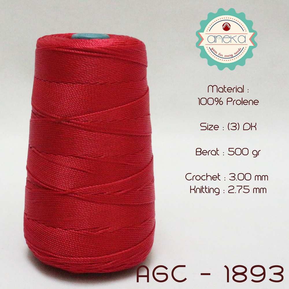 Benang Rajut Anggrek Cones / Nylon PP Yarn - 1893