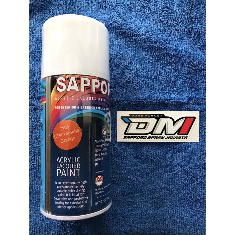 SAPPORO SPRAY CTM YAMAHA ORANGE 7105 300 ML